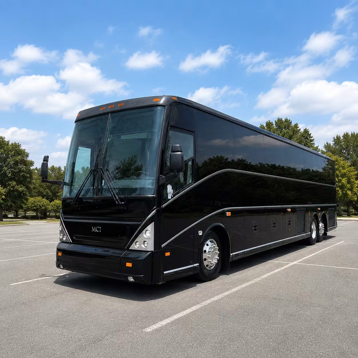 40 56 passenger charter bus