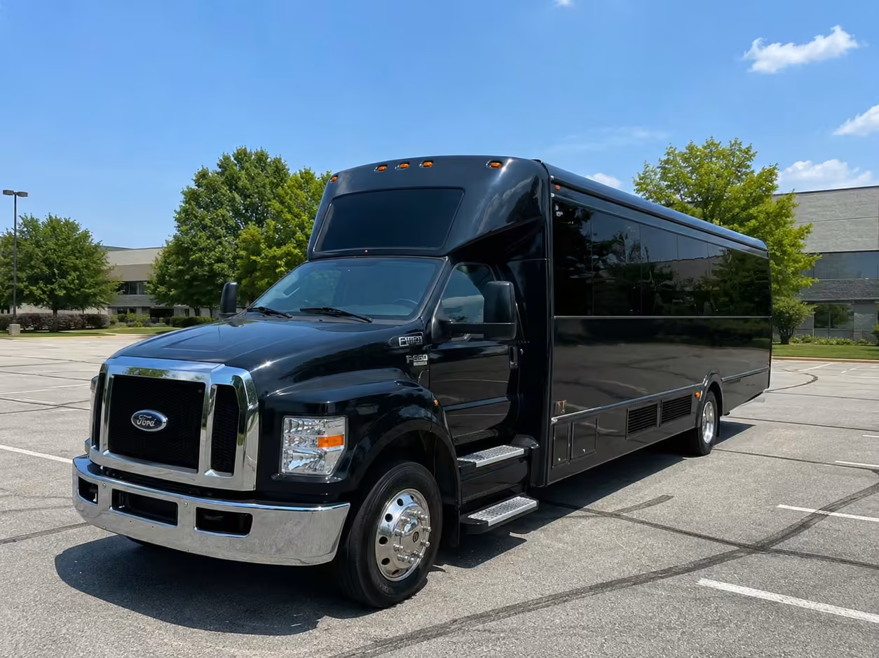 50 passenger party bus