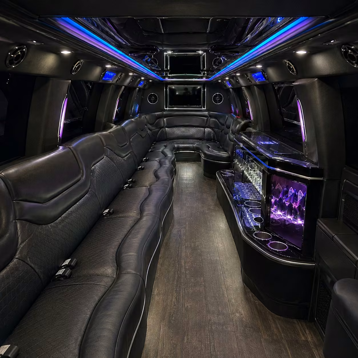 indianapolis limo interior